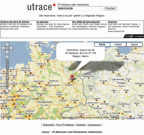 Utrace Home
