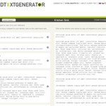 Dummy HTML snippets for webdesigners
